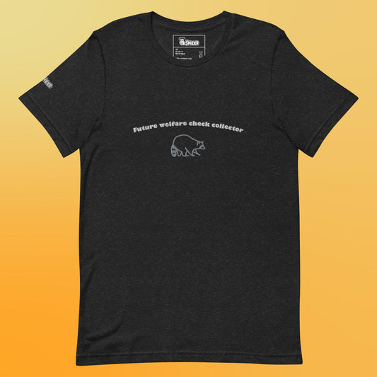 Future Welfare Check Collector | T-Shirt (Embroidered)